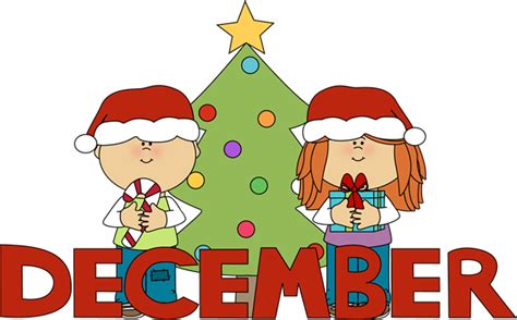 Month of December Christmas Clip Art - Month of December Christmas Image