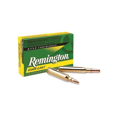 Remington .30-06 Springfield, SP Core-Lokt, 180 Grain, 20 Rounds - 95081, .30-06 Springfield ...