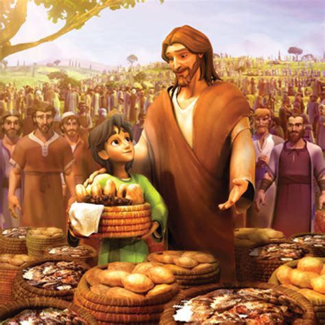 Jesus Feeds the Hungry – Superbook Academy