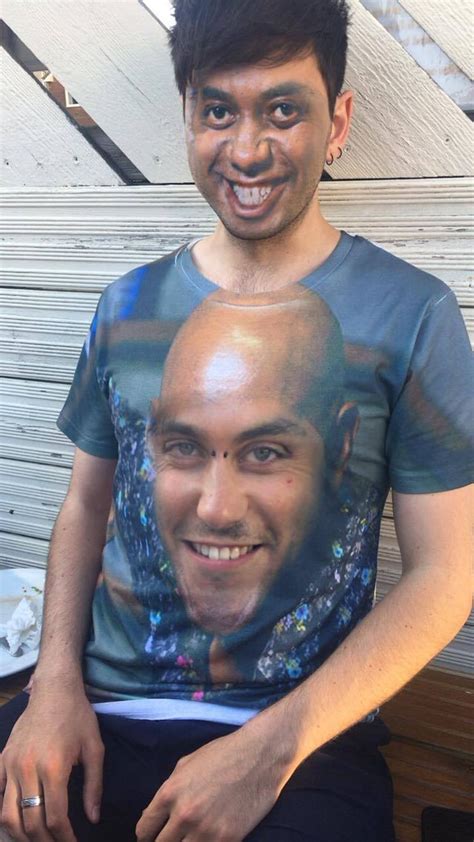 Ainsley Harriott shirt face swap : r/pics