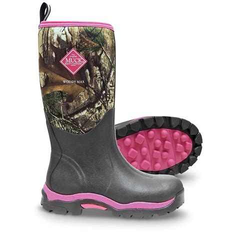 Muck Boots Woody Max Women's Hunting Boots - 633681, Rubber & Rain ...