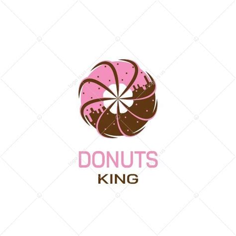 Donuts King Logo - Logo Is Us | Donut king, King logo, Donuts