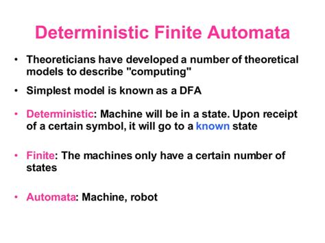 Finite Automata | PPT