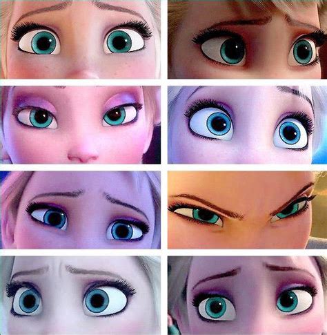 Disney 30 Day Challenge, Day 24- Favorite eyes: Elsa from Frozen Her eyes show so much emoti ...