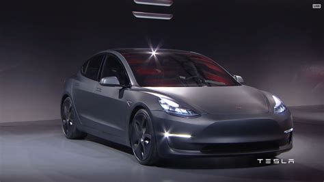 Tesla Unveils Model 3 Promising $35,000 Starting Price