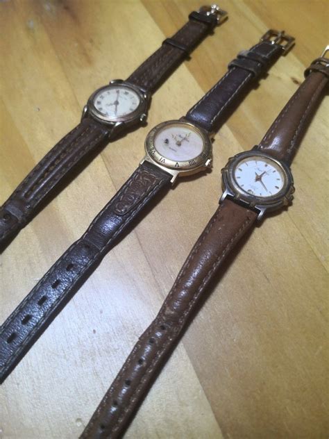 Vintage leather watch (Last 1!), Women's Fashion, Watches & Accessories, Watches on Carousell