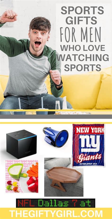 Sports Gifts for Men: Gift Ideas for guys who love to WATCH sports | Sports gifts, Gifts for men ...