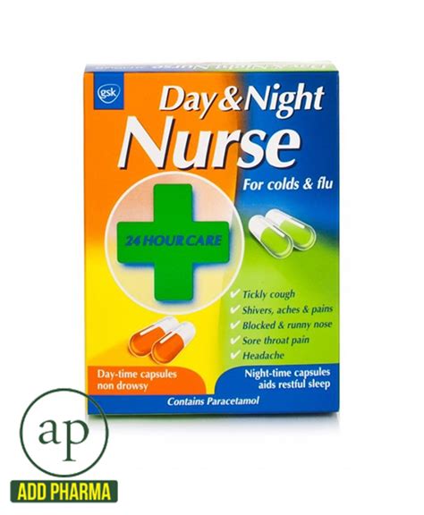 Day & Night Nurse Capsules Duo 24s - 24 Capsules - AddPharma | Pharmacy ...