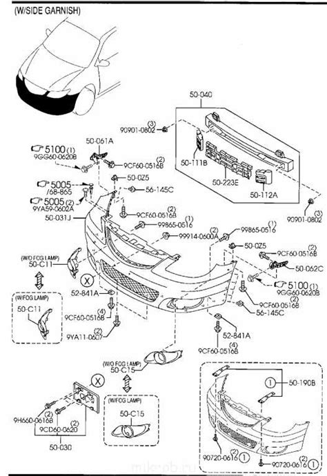 Exploring the Intricate Parts of the 2003 Mazda MPV: A Diagram Guide