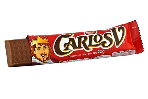 Nestle Carlos V Barra 32-Piece pack count - My Mexican Candy Best Chocolate Bars, Chocolate ...