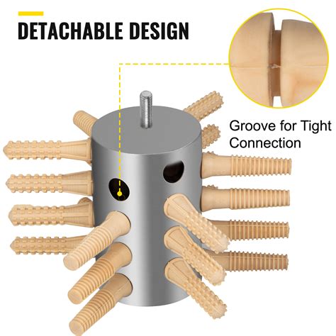 VEVOR Chicken Plucker Drill Attachment, Stainless Steel Drill Chicken Plucker, 24 Fingers ...