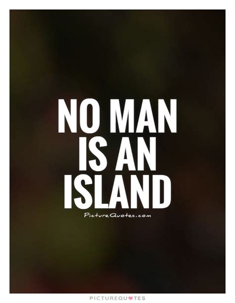 Meaning No Man Is An Island - Meaning Info