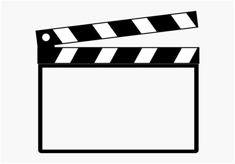 Clapperboard Film Director Clip Art - Movie Clapper Board Clip Art, HD Png Download ...