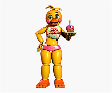 Fnaf 2 Toy Chica Full Body, HD Png Download - kindpng