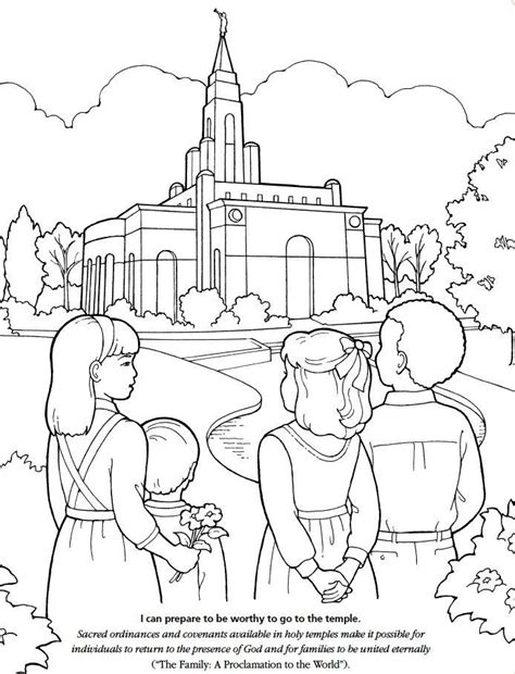 Bountiful Lds Temple Coloring Pages