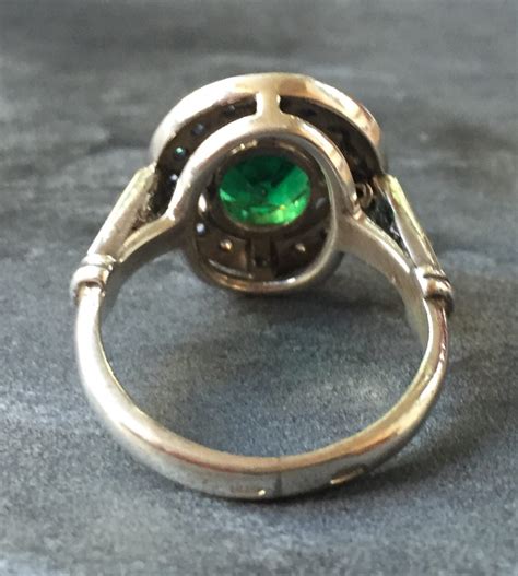 Emerald Ring Antique Ring Vintage Ring Antique Emerald - Etsy