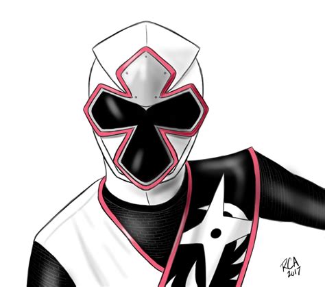 Ninja Steel White Ranger by robertamaya on DeviantArt