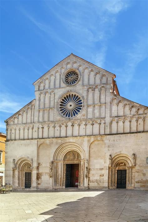 Zadar Cathedral, Croatia stock photo. Image of famous - 155511076