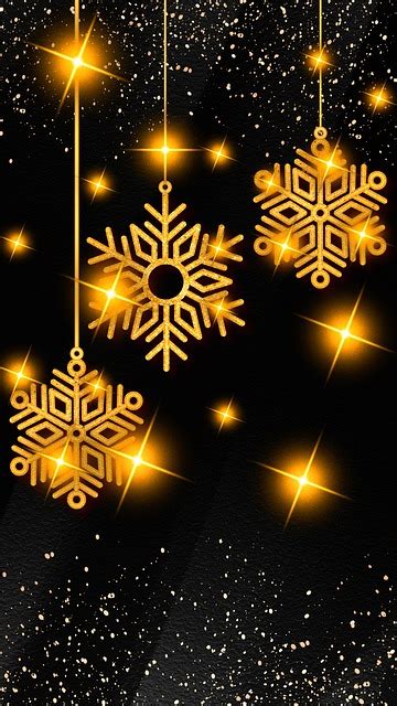 Wallpaper Dark Snowflakes - Free photo on Pixabay