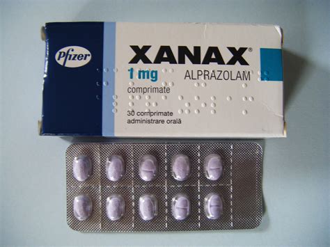 Xanax Alprazolam 1mg by Pfizer x 1 Strip - 24hrpharmaUSA.com