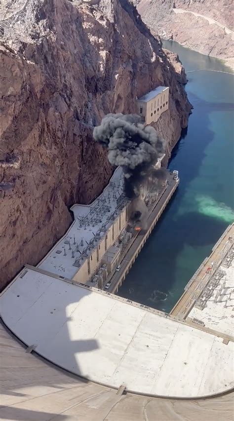 Hoover Dam explosion rocks tourist site, video shows