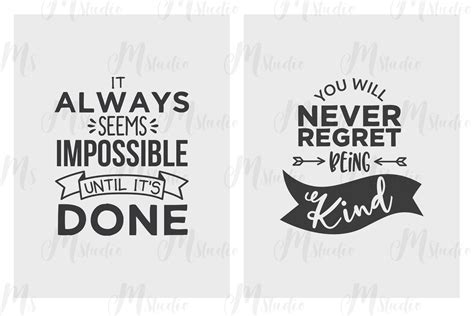 Motivational Quotes SVG BUNDLE.