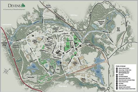 Devens community map