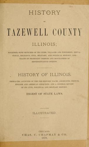 History of Tazewell county, Illinois | Open Library