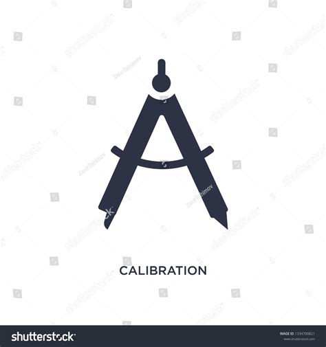 Calibration Icon Simple Element Illustration Measurement Stock Vector (Royalty Free) 1334700821 ...