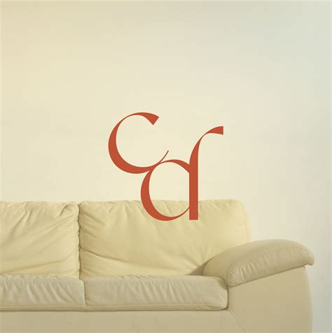 Mid Century Modern Monogram Logo - The Worth It Approach | Modern ...