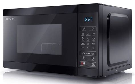 Buy SHARP YC-MG02U-B Compact 20 Litre 800W Digital Microwave with 1000W ...