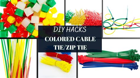 Up your DIY game with Colored Zip Tie Hacks | Electrical Basics