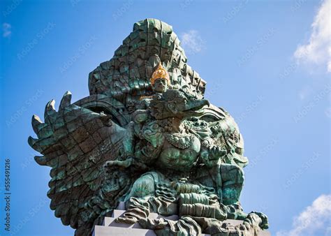 Garuda Wisnu Kencana statue at Garuda Wisnu Kencana Cultural Park; Bali ...