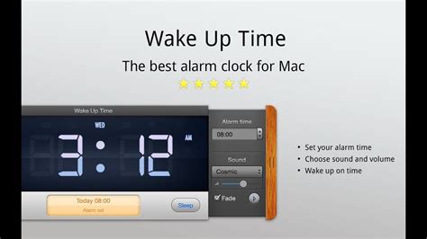 How to set alarm clock on macbook while sleep mode - aggera