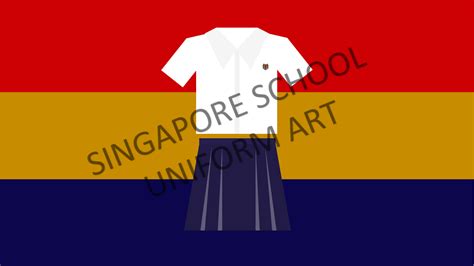 Temasek Secondary School - Singapore School Uniform Art