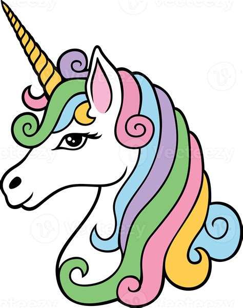 Unicorn Head Illustration 11630267 PNG