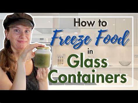 How to Freeze Food in Glass Containers - Freezing Leftovers in Mason Jars - Freezing Soup in ...