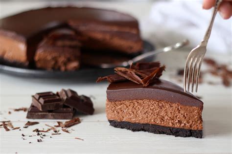 No Bake Chocolate Cheesecake Recipe - Recipes by Carina