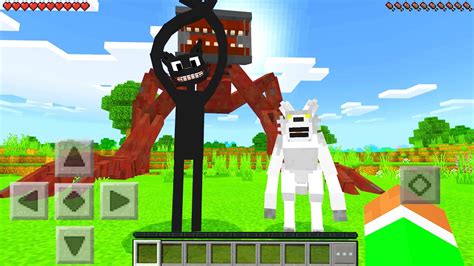 Minecraft PE : SCARY CREATURES MOD in Minecraft Pocket Edition - YouTube