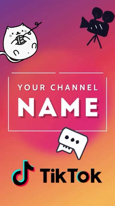 Customize TikTok Twitter Header Video Templates | PosterMyWall