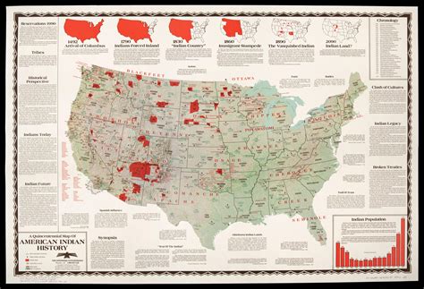 Maps of Native American Tribes in the United States - Vivid Maps