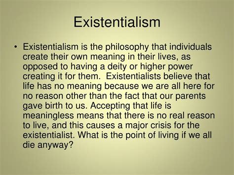 PPT - Existentialism PowerPoint Presentation, free download - ID:5787172