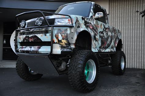 Completely Different But Cool: Scion Lifted Truck - Off Road Wheels