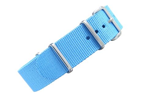 Light Blue NATO - 20mm | Crown & Buckle