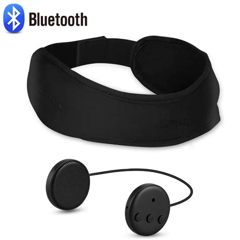 Wireless Bluetooth Headband,AGPTEK Wireless Bluetooth 4.2 Stereo Sports Headband Sweatband Music ...