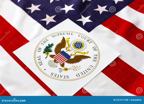 Logo Seal of the Supreme Court of the United States Editorial Stock Photo - Image of legislation ...