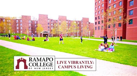 Live Vibrantly: Campus Living at Ramapo | The College Tour - YouTube