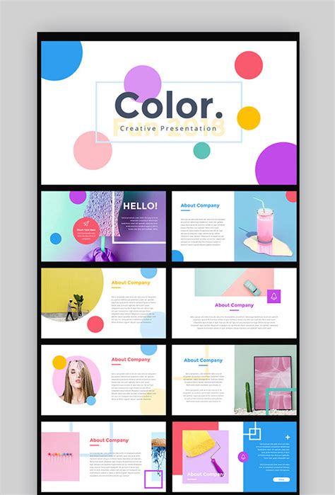 20 Fun PowerPoint Templates With Colorful Slide Designs (For 2018)