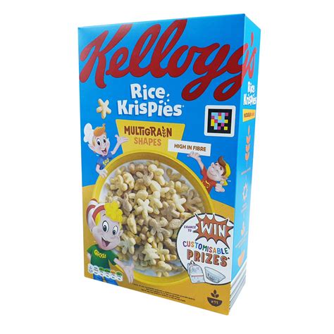 KELLOGG'S -RICE KRISPIES MULTIGRAIN SHAPES 350 G 13423382158 - Allegro.pl