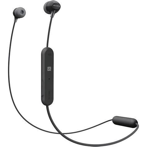 Sony WI-C300 Wireless In-Ear Headphones (Black) WIC300/B B&H